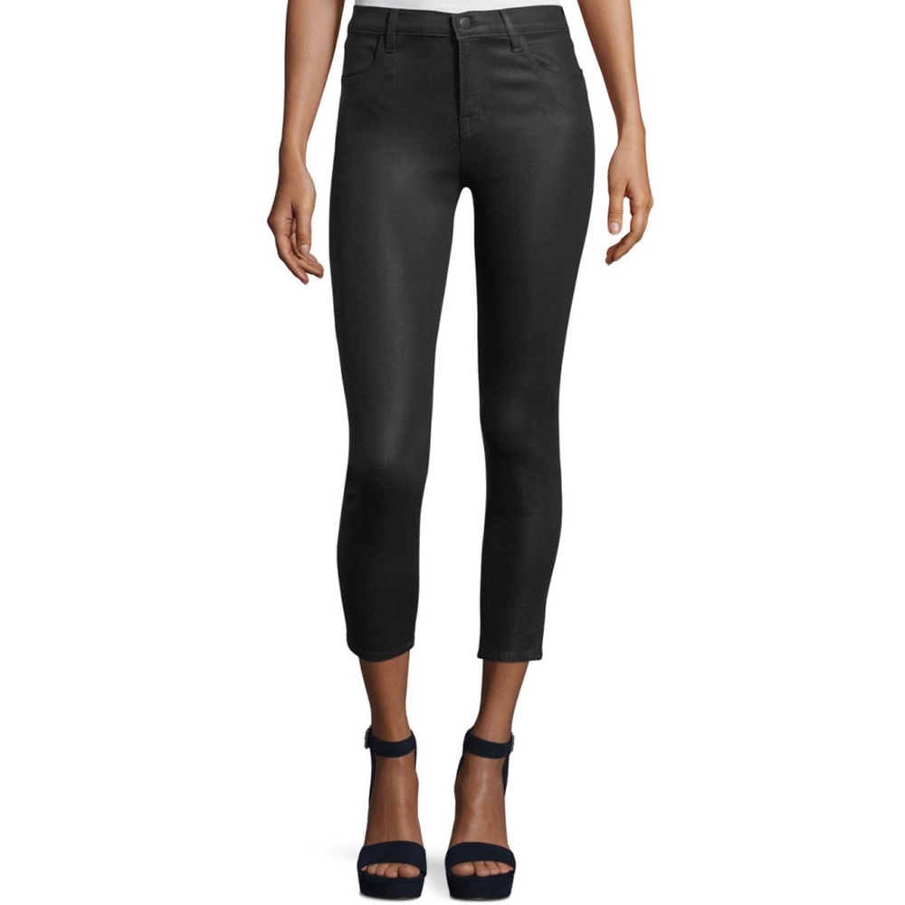 J Brand Alana High Rise Crop Skinny Jeans